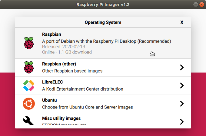 raspberry pi imager 2